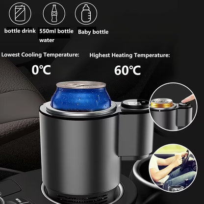 Smart Car Cup Holder with Heating & Cooling Function