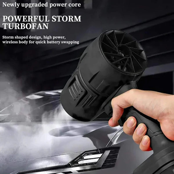 X3 Turbo Fan Jet Blower 💨 130,000 RPM ✅ 52 m/s Wind