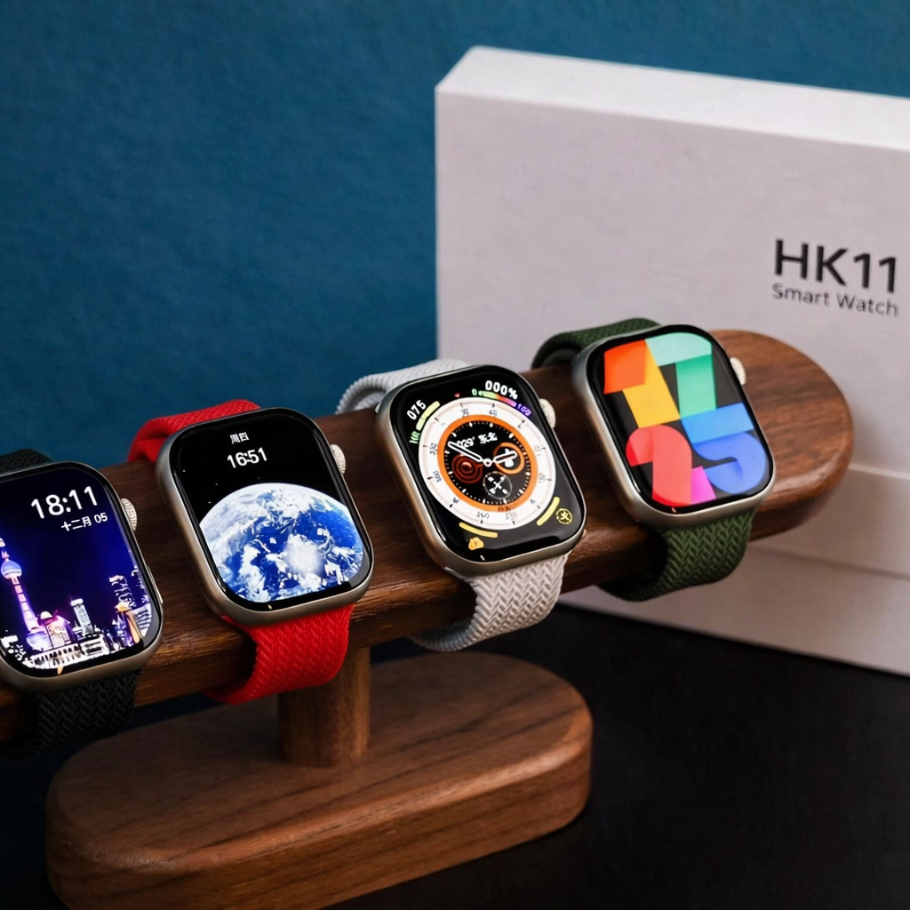 X71 - Series 11 Smartwatch - Amoled Display With 3 Straps