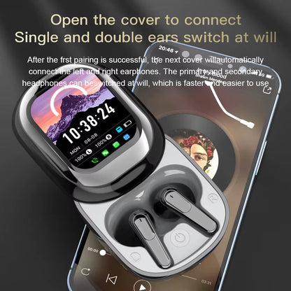 Bluetooth Earbuds – Touch Screen Slider Smart Display