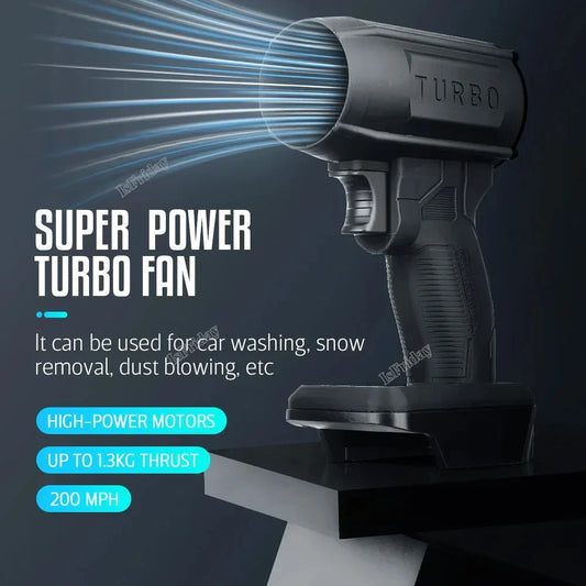 X3 Turbo Fan Jet Blower 💨 130,000 RPM ✅ 52 m/s Wind