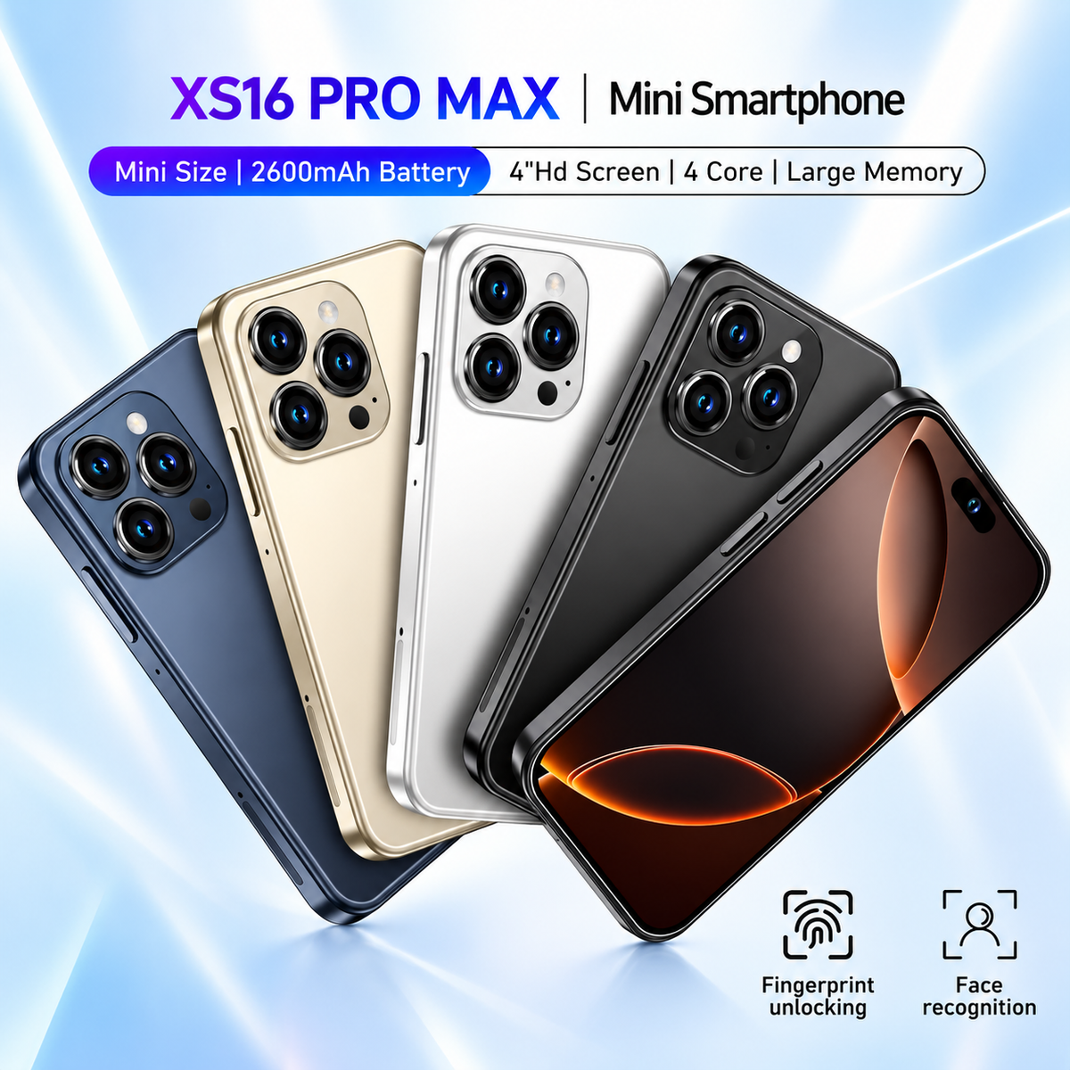 Mini 16 Pro Max – 5" Compact Size | Dual Sim