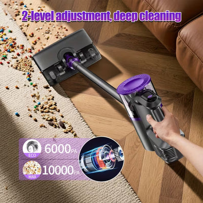 JKUOO Lightweight Vacuum Cleaner – USB Rechargeable