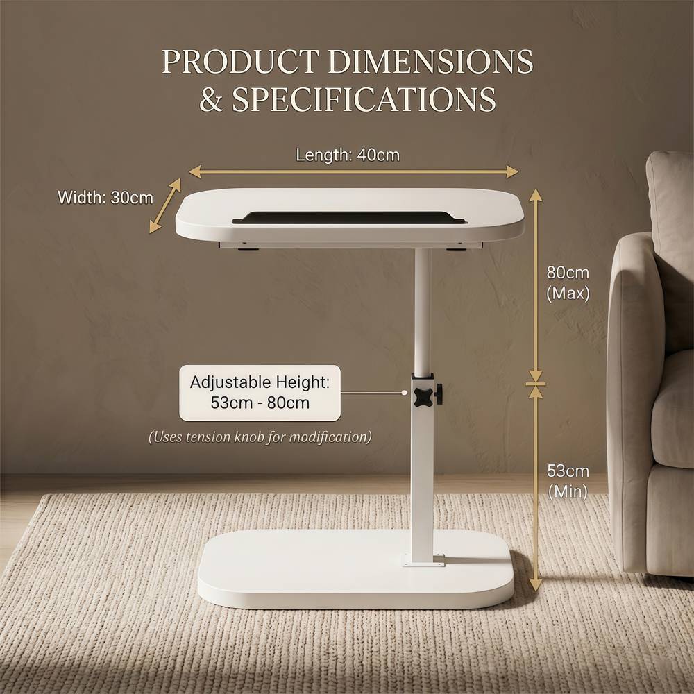 ADJUSTABLE FOLDABLE TABLE STAND