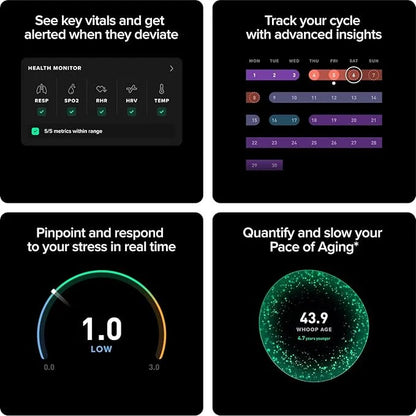 Smart Fitness Tracker – 24/7 Health & Fitness Wearable with ECG, Sleep & Recovery Coaching