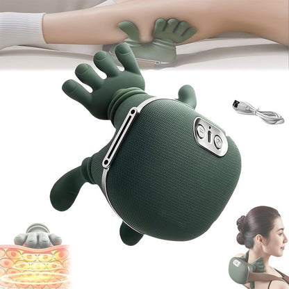 💆 Neck & Back Massager with Heat 🔥 | Wireless & Portable