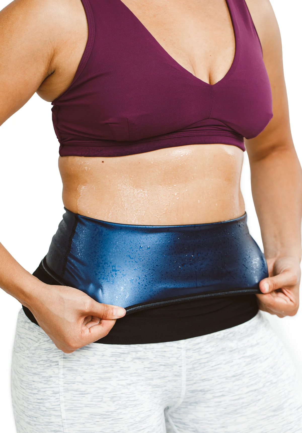 Unisex Belly Sweat Shaper – Waist Trimmer Belt