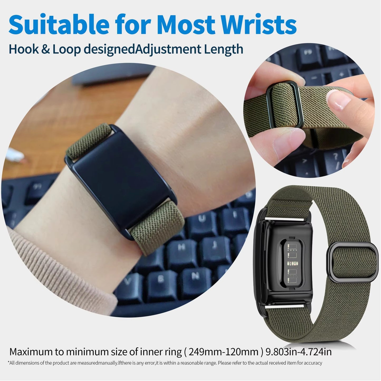 Smart Fitness Tracker – 24/7 Health & Fitness Wearable with ECG, Sleep & Recovery Coaching