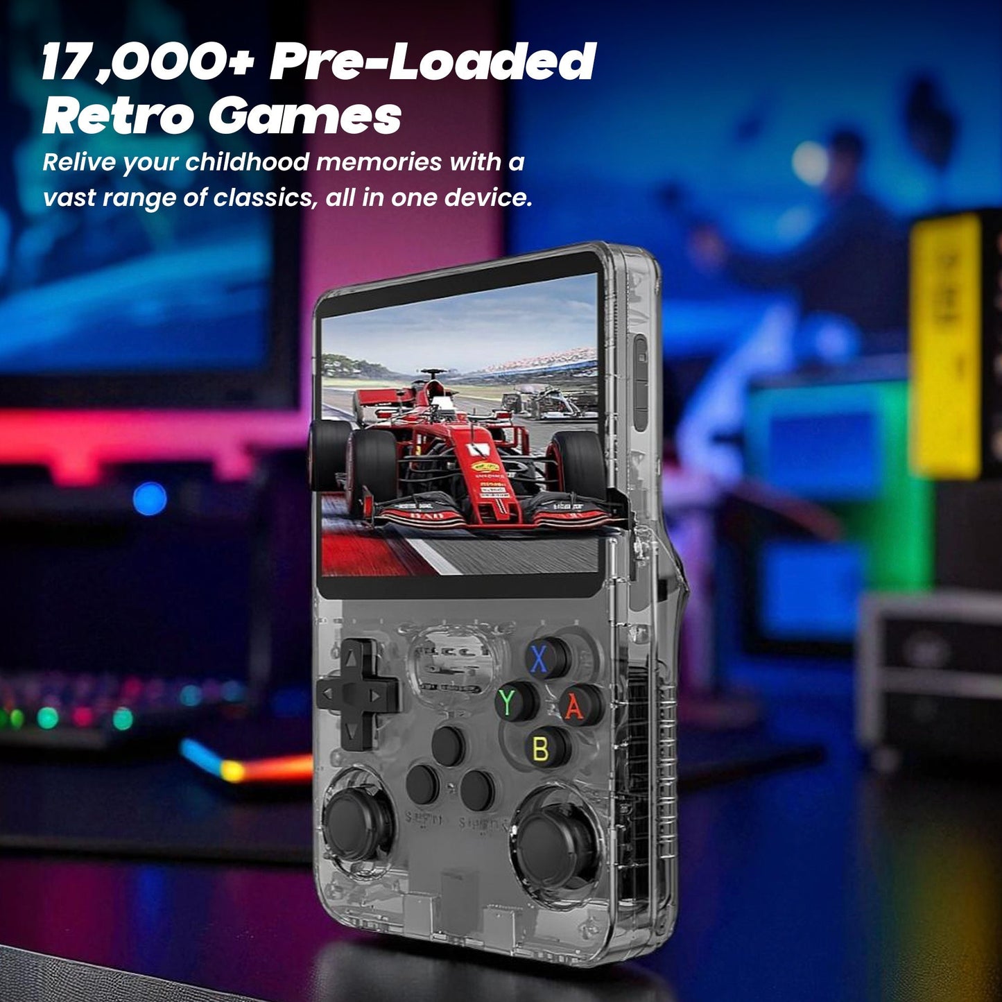 R365 Gaming Console - 10K+ Pre-Installed Games