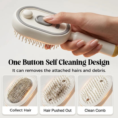 Hair Straightener Brush | Straight Hairs In Seconds